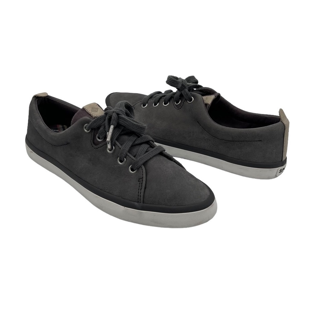 Sperry Topsider Gray Suede Sneakers Size 7 Women's